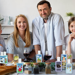 Piuaeue Passover Ten Plagues mini sanitizer, a thoughtful holiday keepsake for guests.
