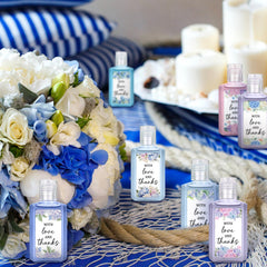 Piuaeue portable pocket sanitizer ideal for weddings, baby showers, and events.