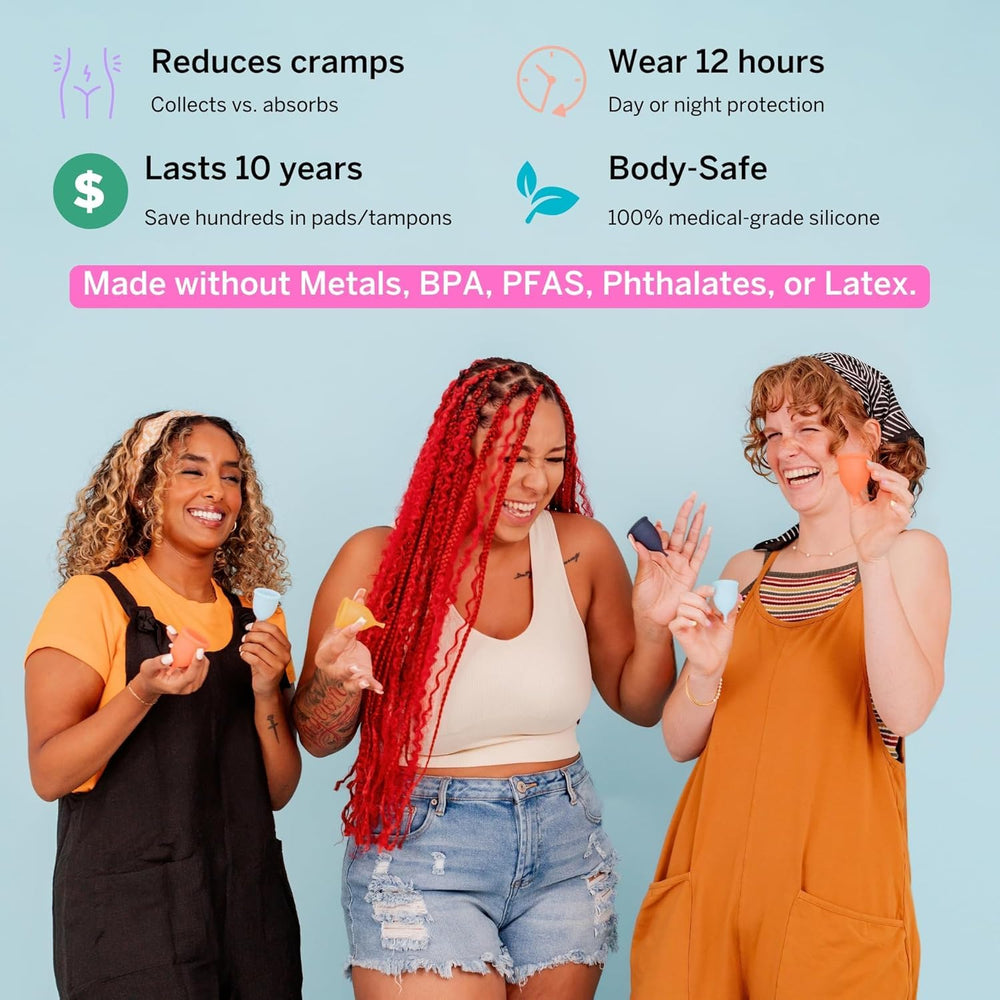 Pixie Cup donation program supporting women in need.