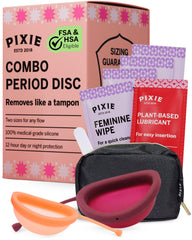 Pixie Cup disc combo pack shown for versatile comfort and fit.