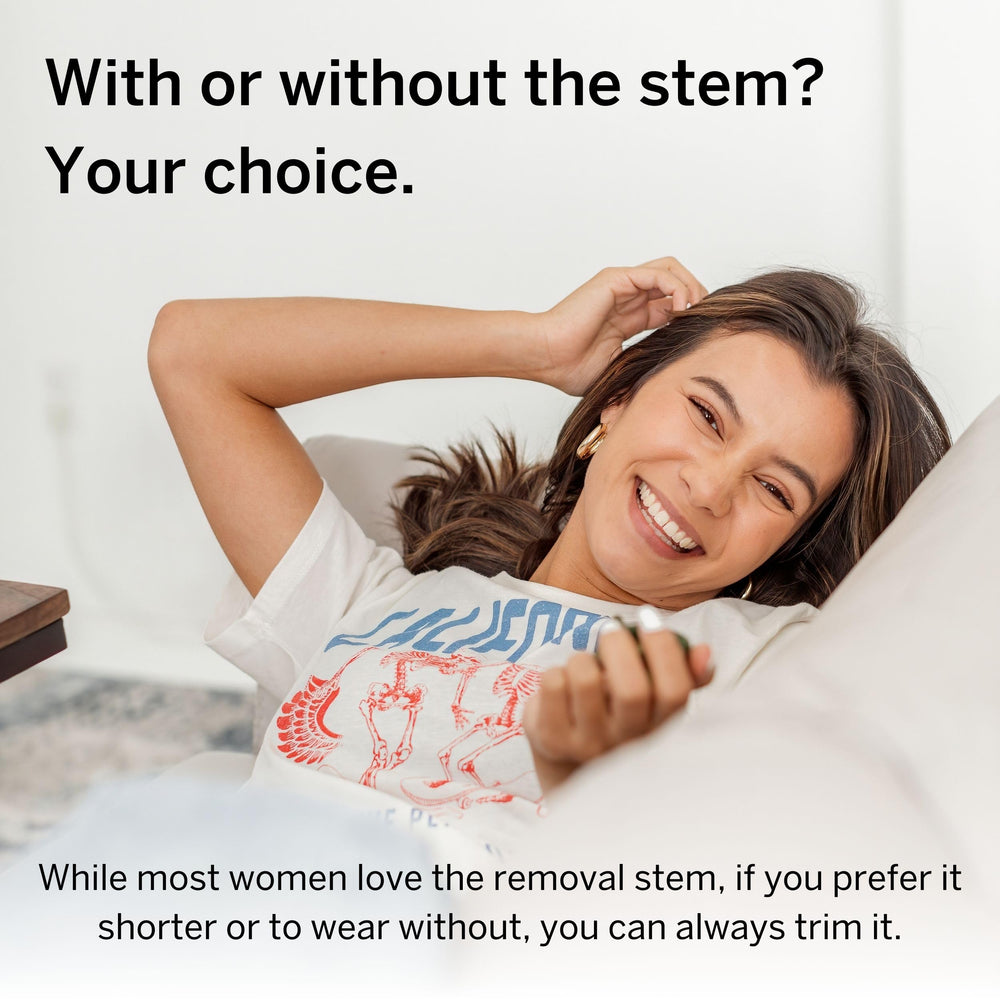 Pixie Cup pull string feature for mess free removal.