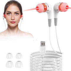 PJJKR red light therapy ears USB device for easy at-home use