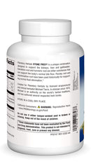 Stone Free capsules close-up highlighting the herbal blend