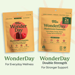 Resealable WonderDay pouch for on-the-go wellness and convenience.