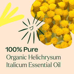 Plant Therapy Helichrysum Italicum bottle pour for easy aroma release.