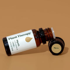 Plant Therapy Myrrh oil gift-ready packaging makes a thoughtful present