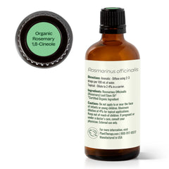 Plant Therapy rosemary oil packaging — compact bottle and labeling.