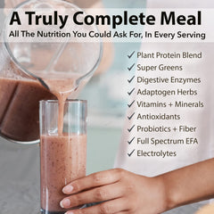 PlantFusion multi-sourced protein blend image with natural ingredients for balanced everyday nutrition.