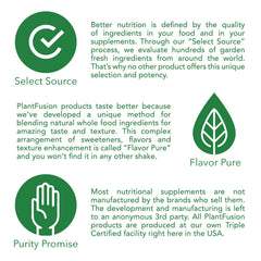 PlantFusion vegan collagen powder kitchen-use scene for shakes and coffee.