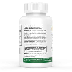 60 vegan capsules per bottle for easy daily use
