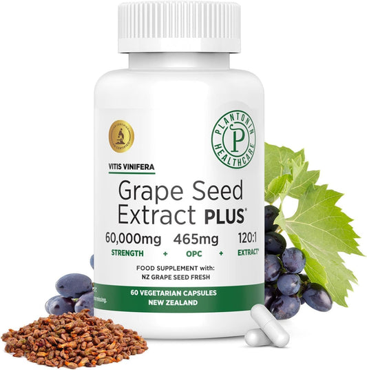 Plantonin Grape Seed Extract Plus bottle ready for daily antioxidant support