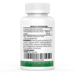 Plantonin palmitoylethanolamide 600mg luteolin new zealand facility.