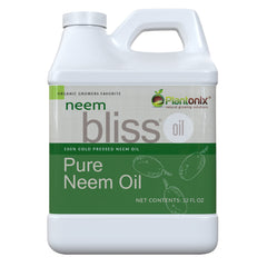 Plantonix Neem Bliss bottle front view with 32 oz size for easy dispensing