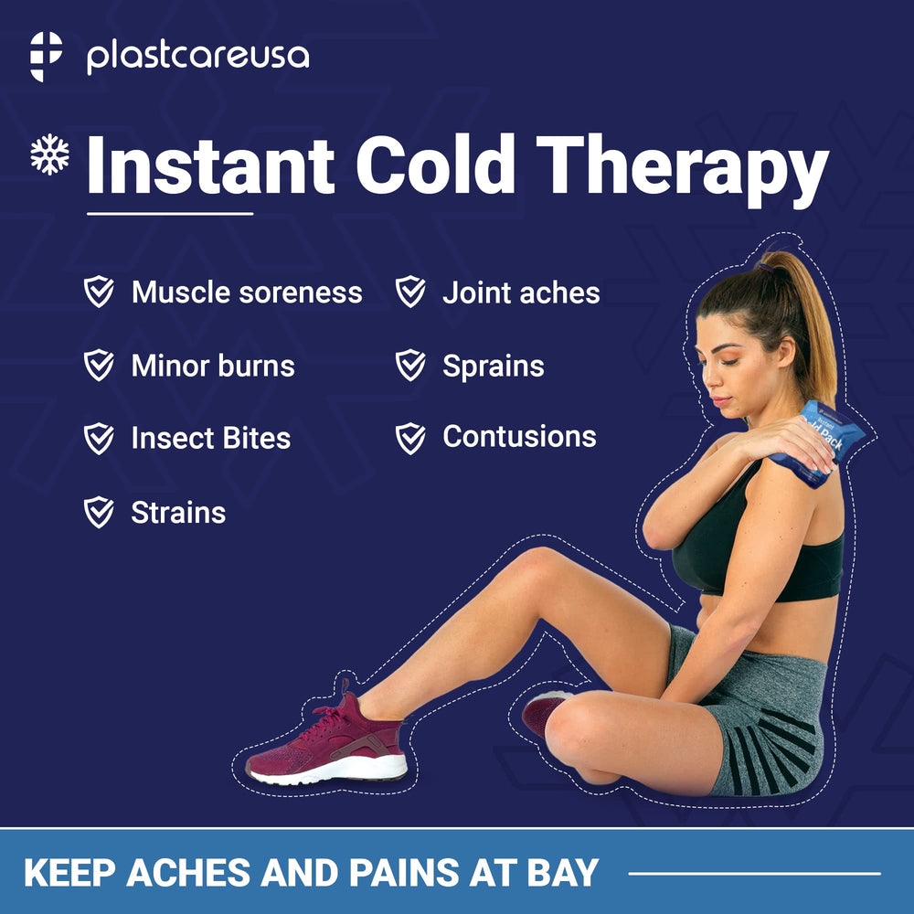 6x9 injury ice pack covers larger area for swelling control