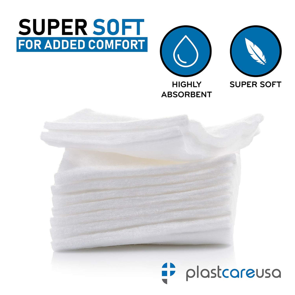 Softness of PlastCare USA gauze sponges supports comfortable handling