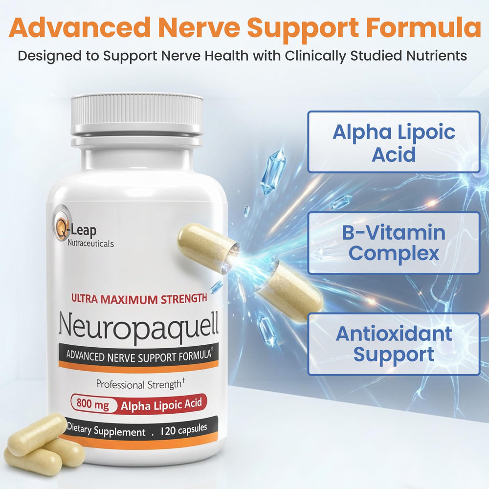 Platinum Health packaging shown for nerve support formula.