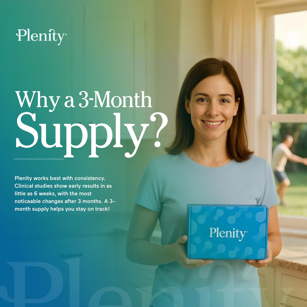 Plenity study chart signals science-backed approach.