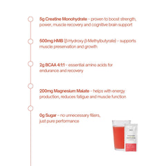 plenti watermelon creatine monohydrate bottle and glass with sugar-free label