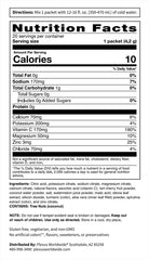Plexus Hydrate Lemon Lime glass with prepared drink offering refreshing hydration