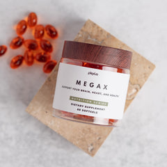 Plexus MegaX with pomegranate seed oil rich in punicic acid.