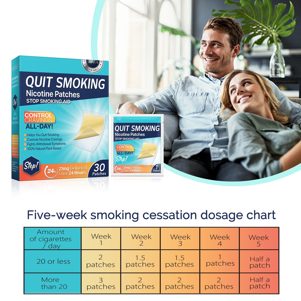 PLSHSBSE Quit Smoking Patches 24-hour support concept.