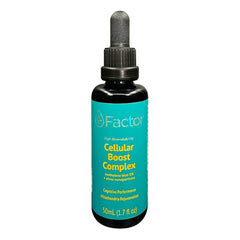 Plus Factor Cellular Boost Complex bottle 50ml ready for daily focus support