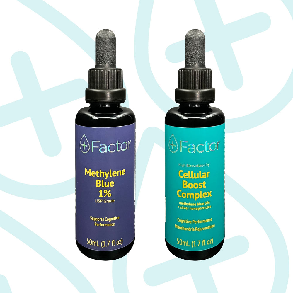 Plus Factor dosage glass shown for routine daily use