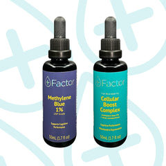 Plus Factor dosage glass shown for routine daily use
