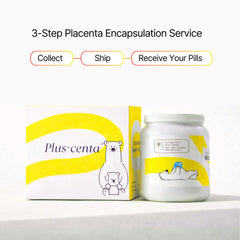 Plus+centa lab processing room shows professional care and controlled encapsulation.