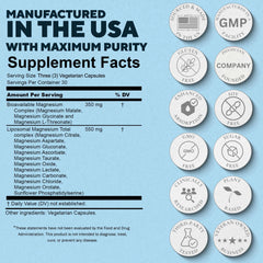 Plus+Ultra MAGPLUS+ liposomal delivery feature highlighted on packaging for enhanced absorption.