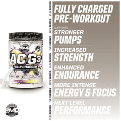 PMD ACG3 Blackberry Lemonade glass highlights refreshing taste during training.