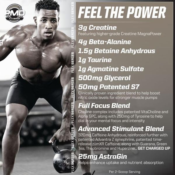 PMD ACG3 scoop shown with quick-mix benefits for training.