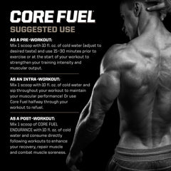 PMD Core Fuel Endurance shaker with electrolytes for hydration during training.