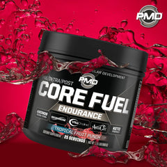 PMD Core Fuel Endurance scoop with glutamine to support recovery.