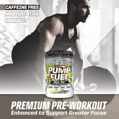 PMD Pump Fuel ALL IN bottle side view highlights premium packaging