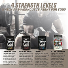 PMD Pump Fuel Insanity Cherry Slush glass with prepared workout drink