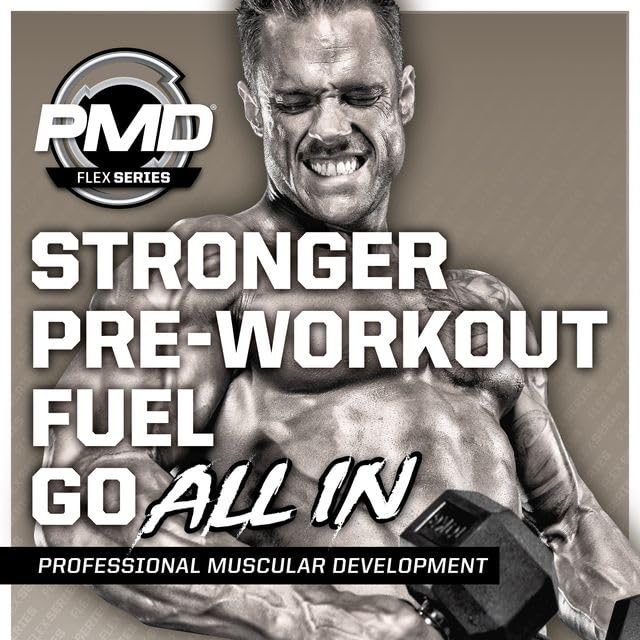 PMD Pump Fuel on a workout desk, gym‑ready routine visualization