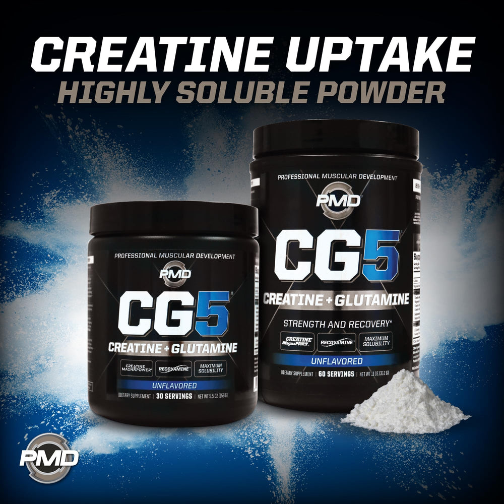 PMD CG5 Betaine An Hydrous shot highlighting endurance support