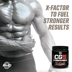 PMD Sports CG5 nutrition-facts-label focuses on performance ingredients