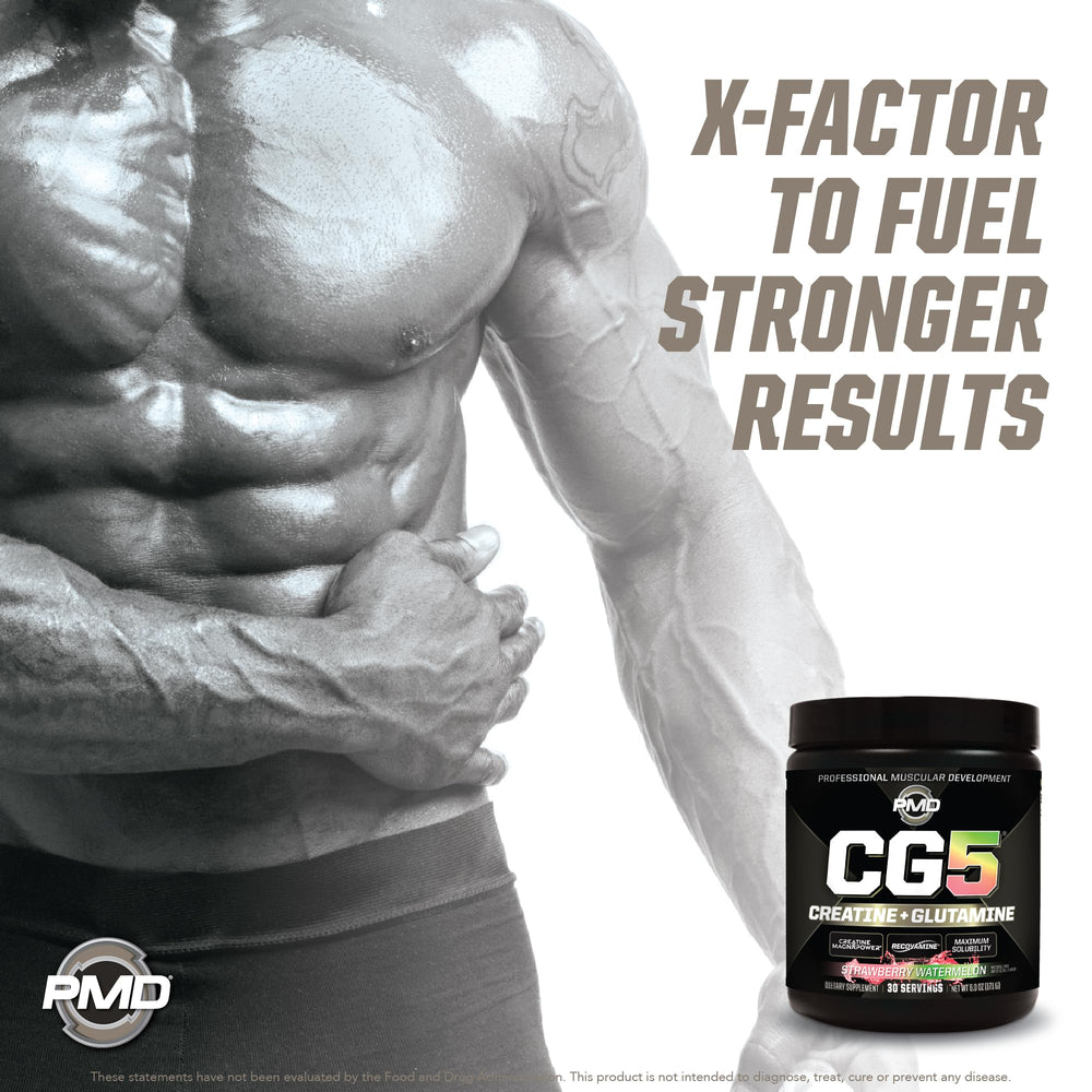 PMD Sports CG5 premium blend powering post-workout cooldown
