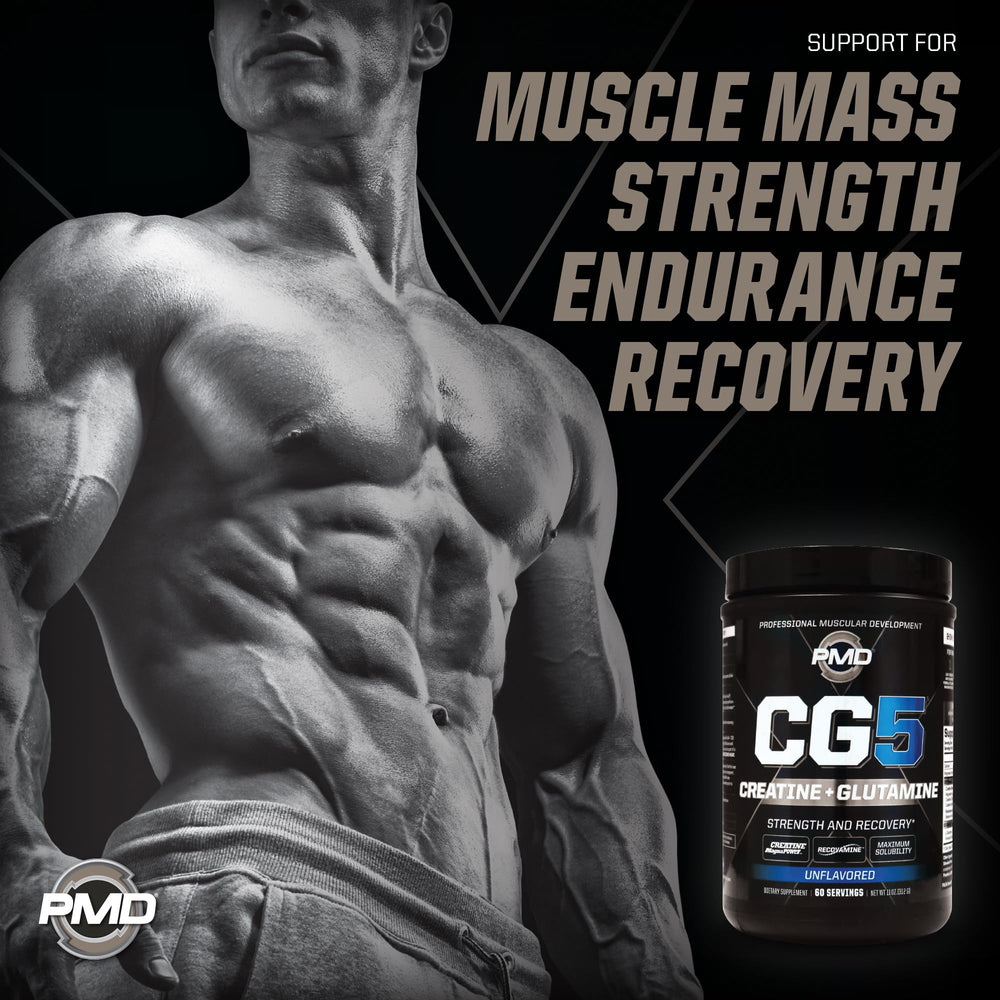 PMD CG5 shaker with mixed powder for post workout recovery