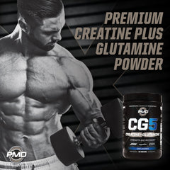 PMD CG5 unflavored powder tub ready for shakes
