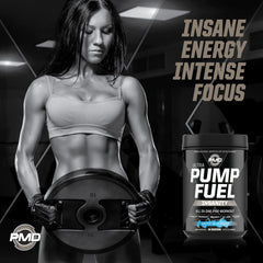 PMD Sports Pump Fuel Ultra Insanity Powder Mix dissolves quickly for smooth shakes