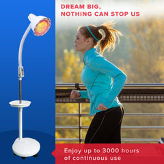 PMT Medical Infarex durable bulb lasting up to 3000 hours of operation.