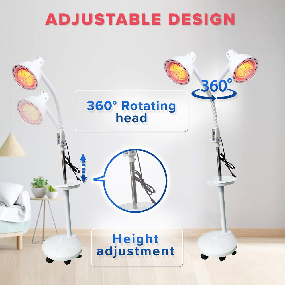PMT Medical Infarex height-adjustable stand for ergonomic placement during use.