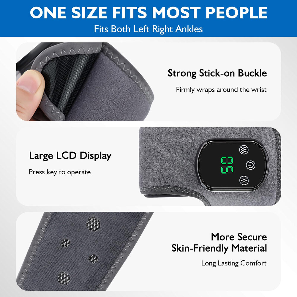 Pnylqo compact foot massager design shown on a desk