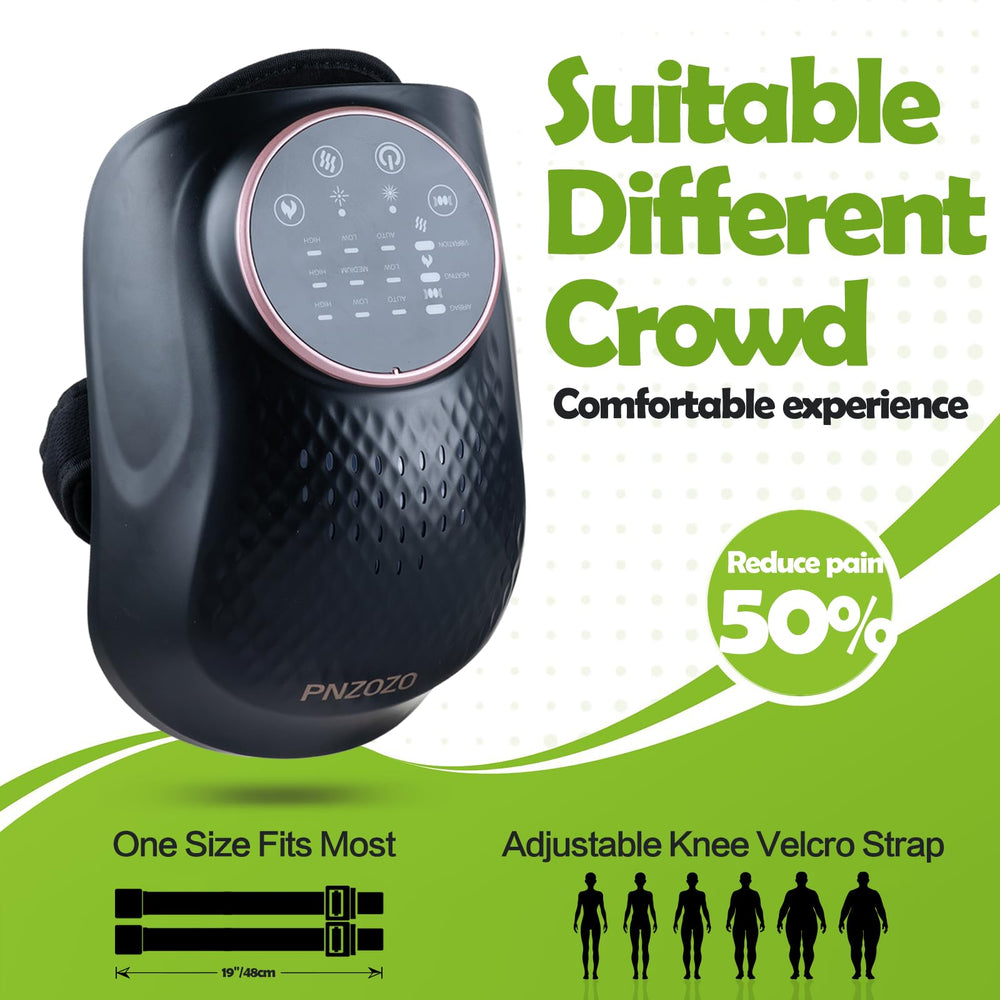 PNZOZO knee massager compact design for home travel