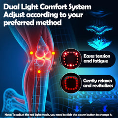 PNZOZO knee massager three vibration modes with adjustable intensity