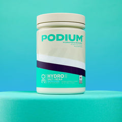 Podium Blue Razz Slushie drink showcasing refreshing hydration on the go