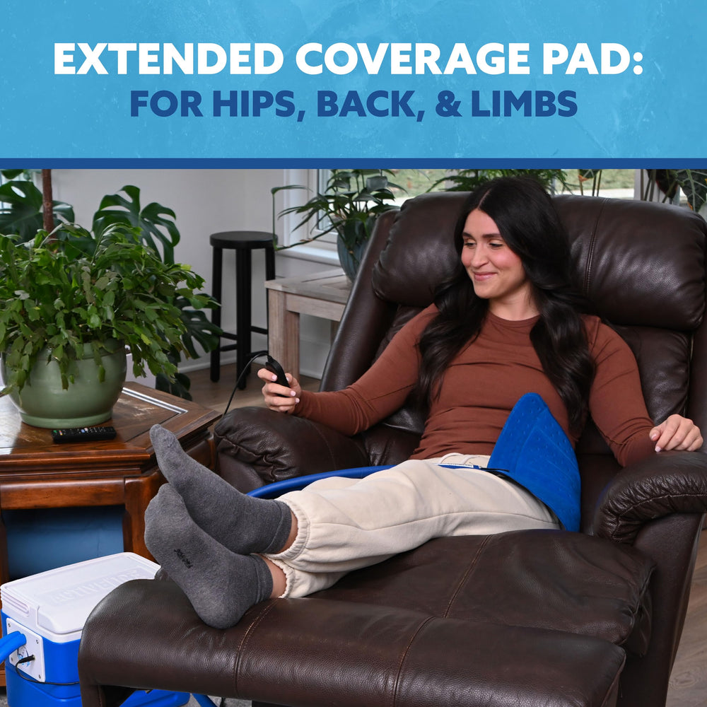 Polar Active Ice 3.0 hip pad extended coverage image with secure fit